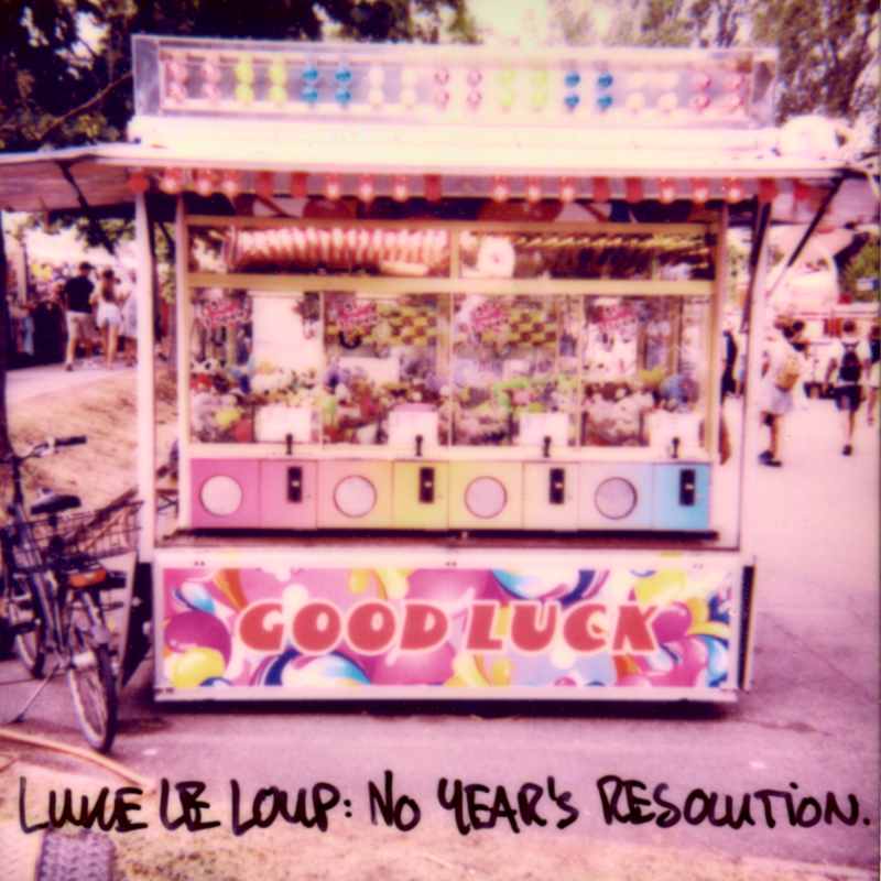 Cover artproject of Luke Le Loups album No Year's Resolution