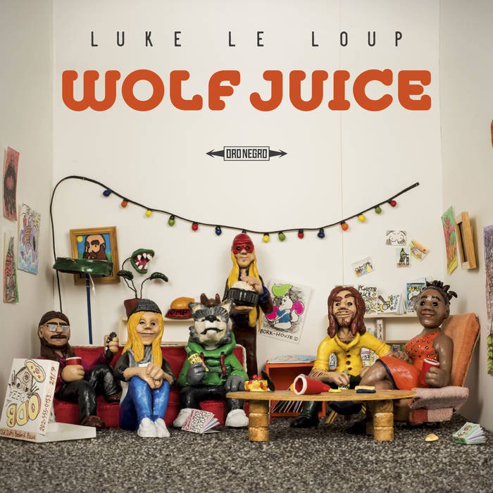 Cover artproject of Luke Le Loups album Wolf Juice